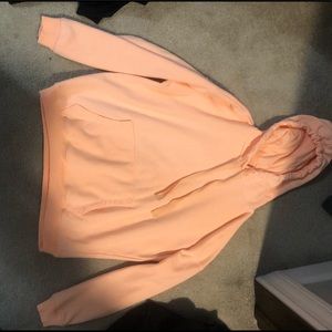 Light Orange/Salmon color American Eagle Hoodie